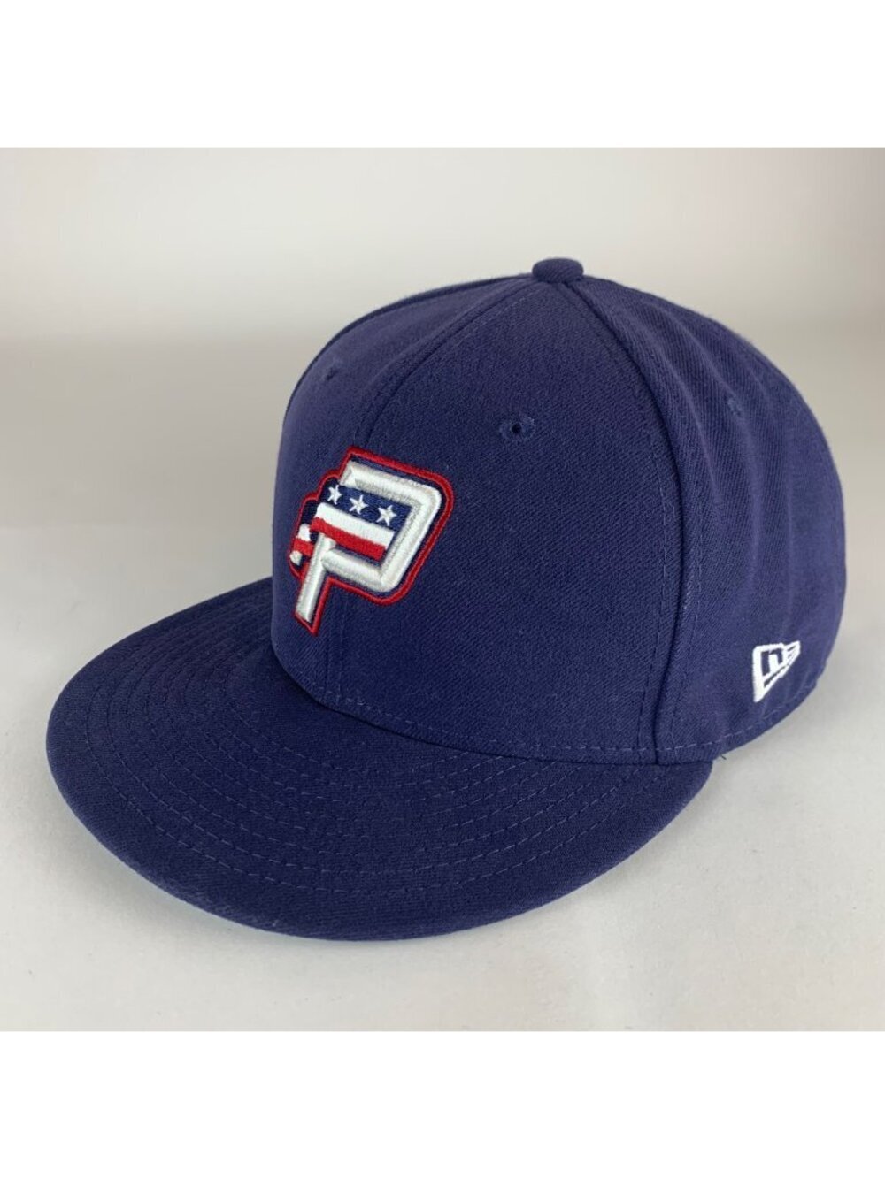 Potomac Nationals MiLB Navy Blue New Era 59Fifty Fitted Hat Mens 7 5/8
